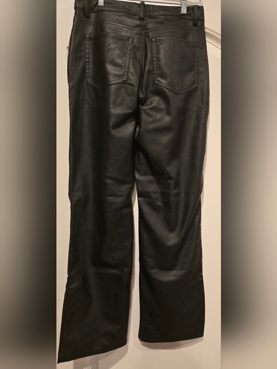 H&M Pants - H&M Women's Coated Trousers Creating A Faux Leather Look. Very Soft. US Size 8